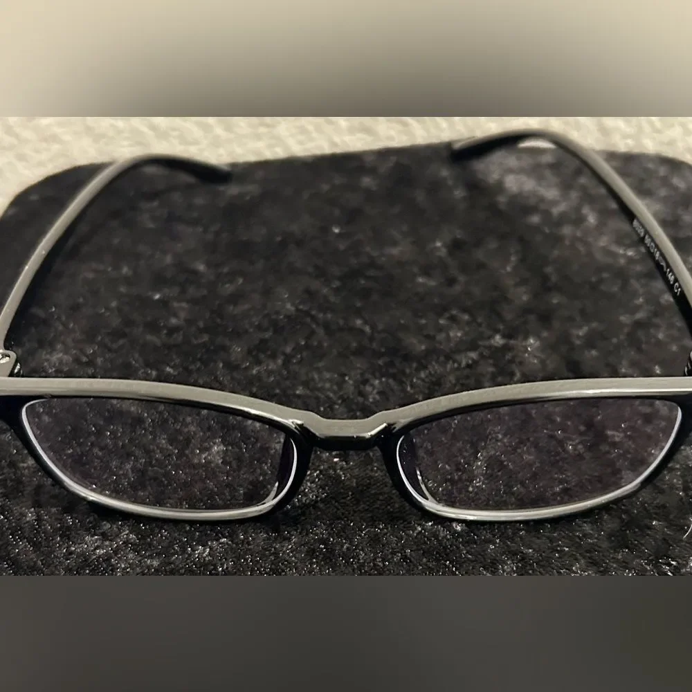 Lenzmart 6029 Black Frame Eyeglasses 50-18-146 NWT